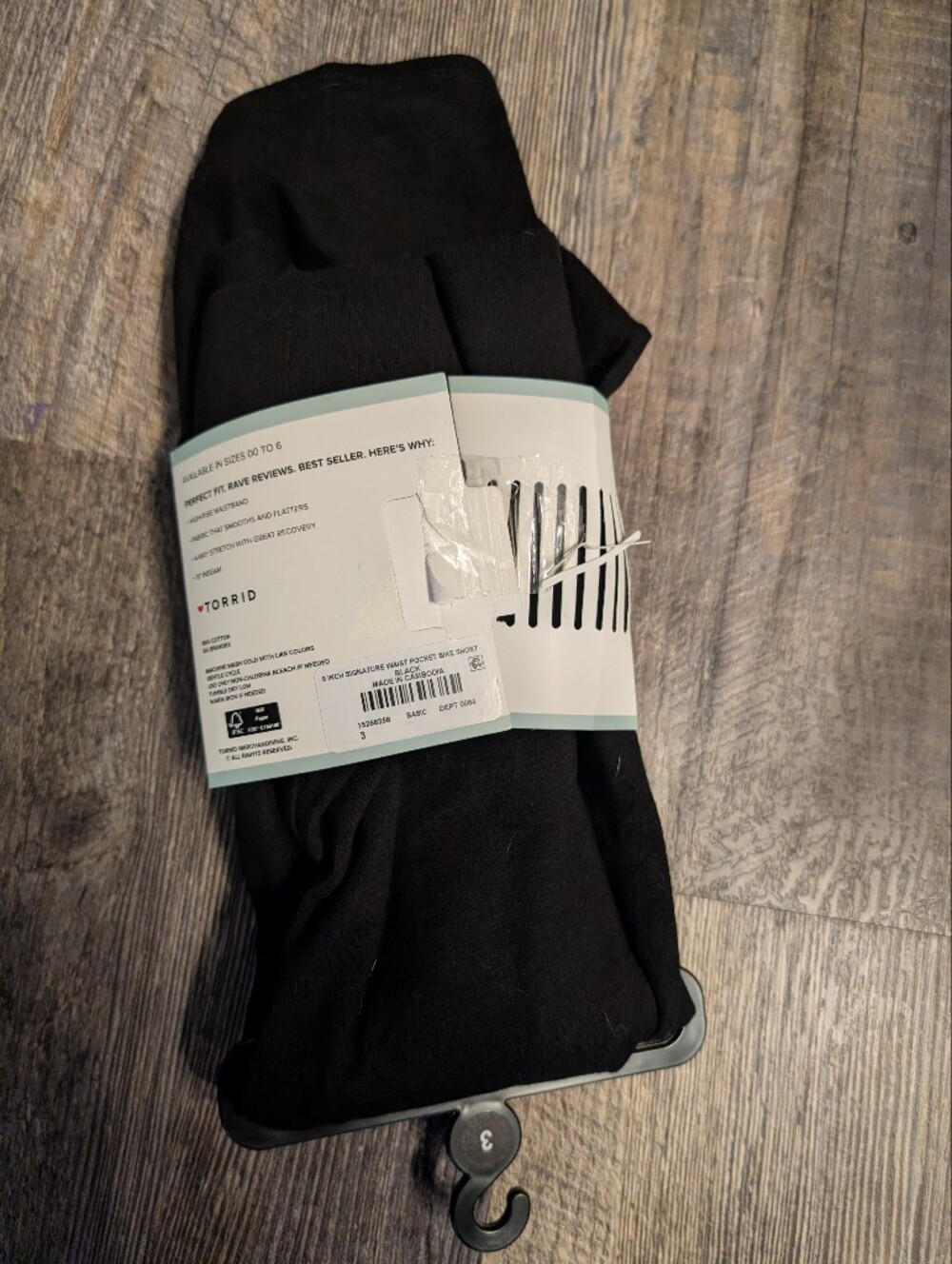 Torrid 9'' Pocket Bike Short 3x - Picture 3 of 4